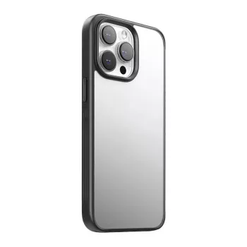 Schutzhülle Joyroom JR-15Q2 mattschwarz für iPhone 15 Pro, schlanke Schutzhülle