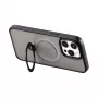 Magnetische Schutzhülle Joyroom JR-BP004 für iPhone 15 Pro Max, schwarz, MagSafe-kompatibel, randloser Schutz