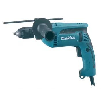 Makita HP1641K Bohrmaschine 2800 U/min Schlüssellos 2 kg Schwarz, Blau