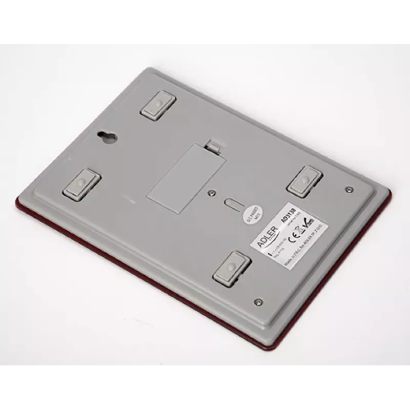Elektronische Küchenwaage Adler AD 3138 Rot