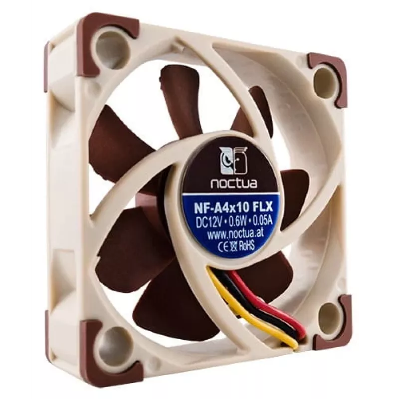 Noctua Lüfter NF-A4x10 5V — 40×40×10 mm, 3-Pin, 4500 U/min, 8,2 m³/h, 5 V