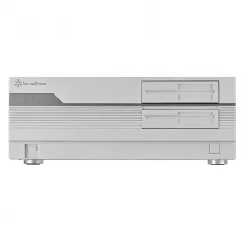 Silverstone SST-FLP01W Computergehäuse HTPC Weiß