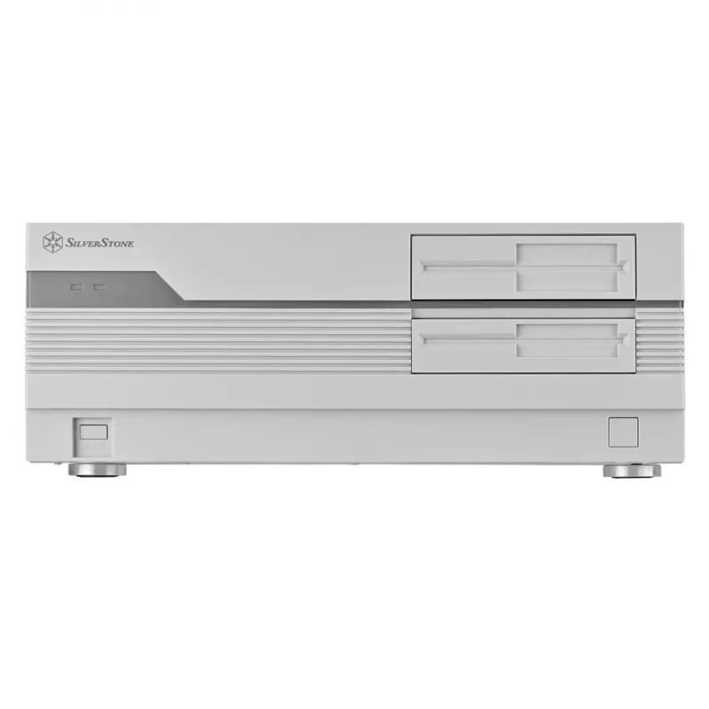 Silverstone SST-FLP01W Computergehäuse HTPC Weiß