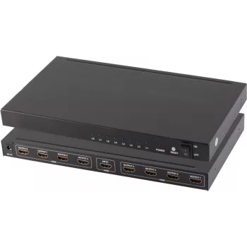 HDMI-Splitter ShiverPeaks 05-03008 – 1 Eingang auf 8 Ausgänge, HDMI-Signalverteilung