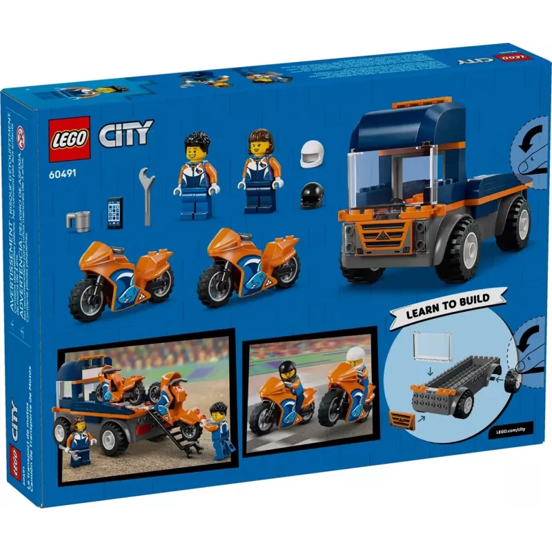 LEGO CITY 60491 Motorradtransporter