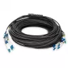 DIGITUS Vorkonfektionierte Fibre Optic Universal Breakout Kabel, Singlemode OS2, 8 Fasern, LC/UPC - LC/UPC