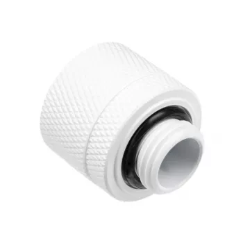 Fitting Alphacool 17627 Messing Weiß 27 mm Höhe 2,2 cm Durchmesser