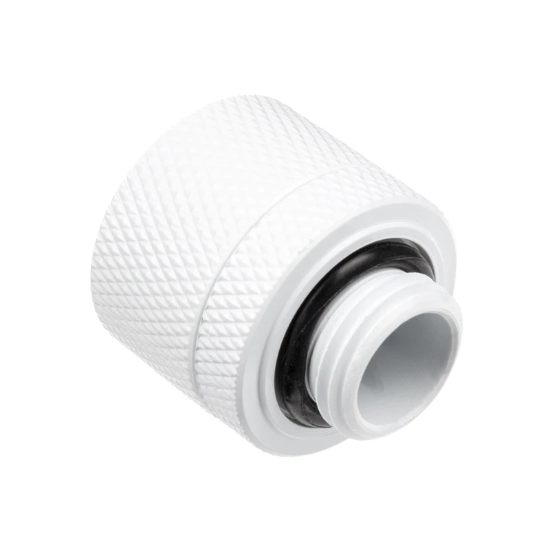 Fitting Alphacool 17627 Messing Weiß 27 mm Höhe 2,2 cm Durchmesser