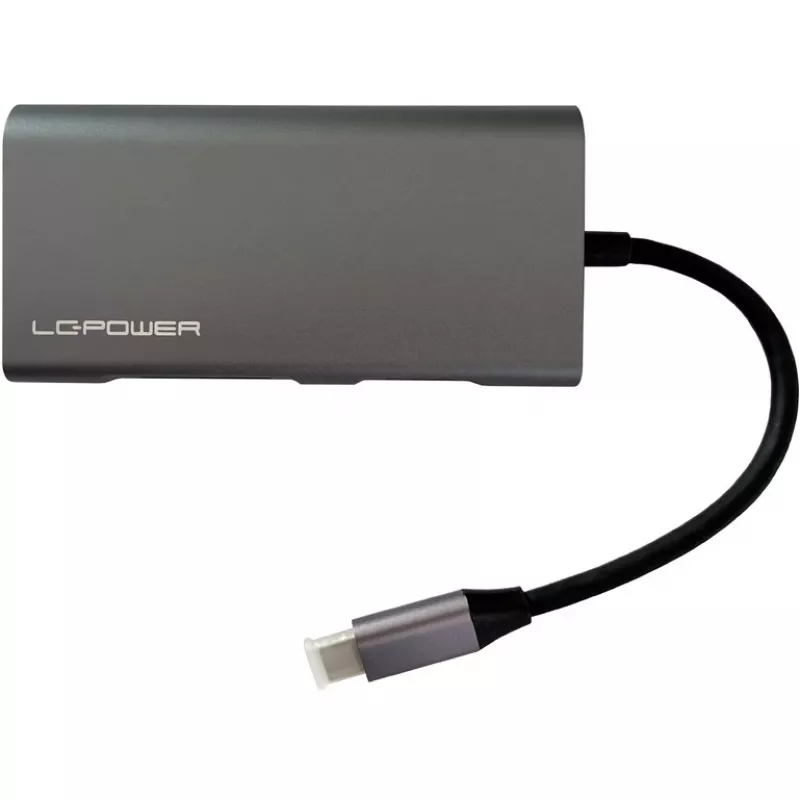 Laptop-Dock LC-Power LC-HUB-C-MULTI-5 USB 3.2 Gen 1 Type-C kabelgebunden