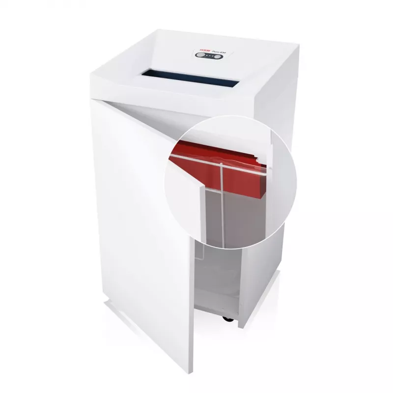 Aktenvernichter HSM Pure 630 Partikelschnitt 31 cm 700 W Weiß