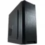 LC Power Classic 7040B - MDT - ATX - ohne Netzteil - Schwarz, gebürstetes Aluminium / Schwarz - USB/Audio