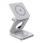 Kabelloses Ladegerät BlitzWolf BW-IW30 3-in-1-Schnellladestation für iPhone und Samsung, kabelloses Laden von 3 Geräten