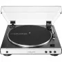 Audio-Technica AT-LP60XBT - Plattenspieler - Schwarz, Weiß (AT-LP60XBTWH)