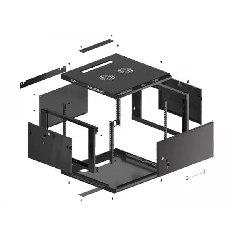 Wandmontage-Rack Lanberg WF01-6606-00B