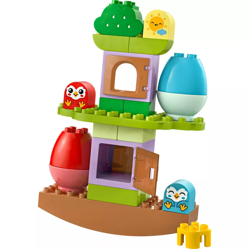 Bauspielzeug LEGO DUPLO Balancier- und Stapelbaum 10440 — 27 Teile, für Kinder ab 1,5 Jahren, große bunte Steine
