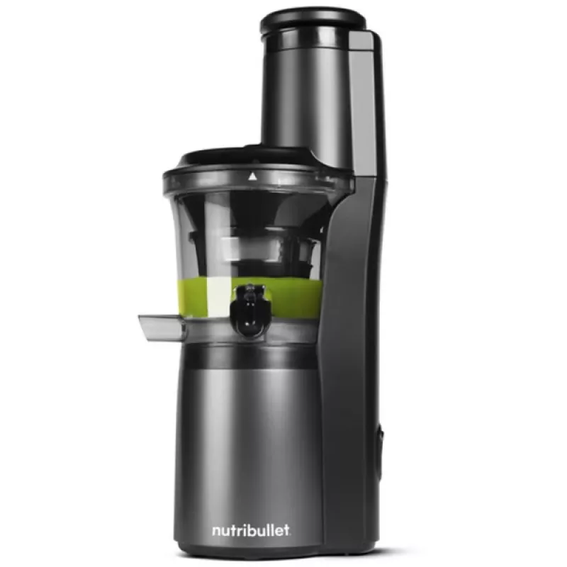 Slow Juicer NBJ500, Entsafter Grau/Schwarz, 150 Watt