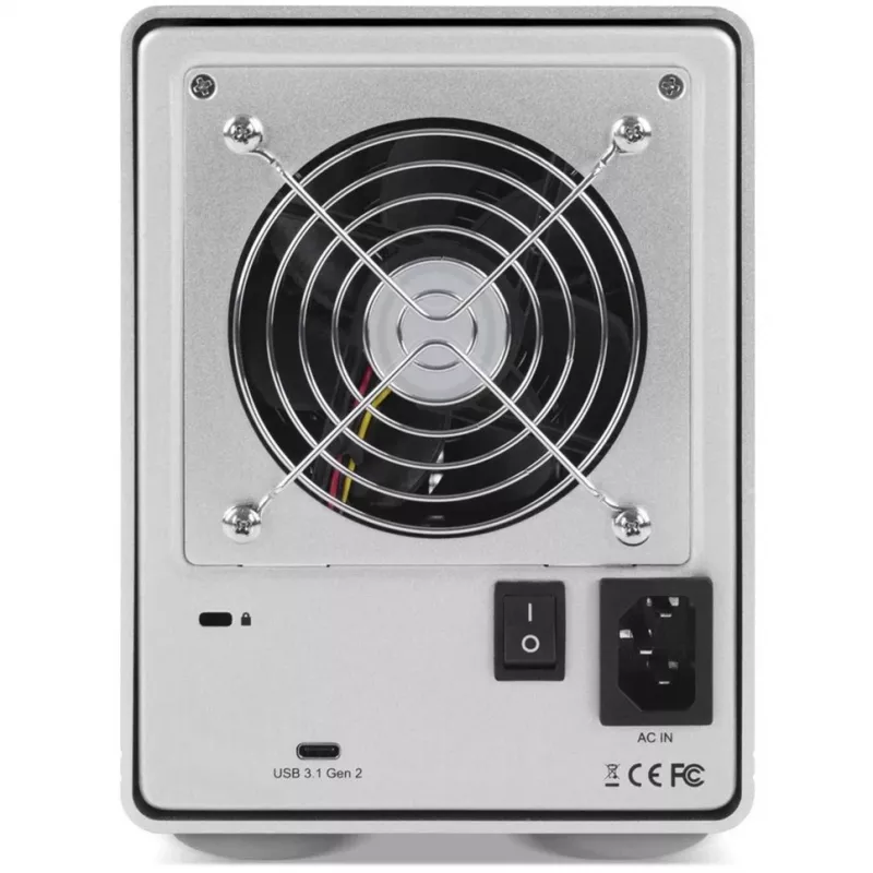 Mercury Elite Pro Quad, Laufwerksgehäuse silber, USB 3.2 Gen 2, RAID Ready