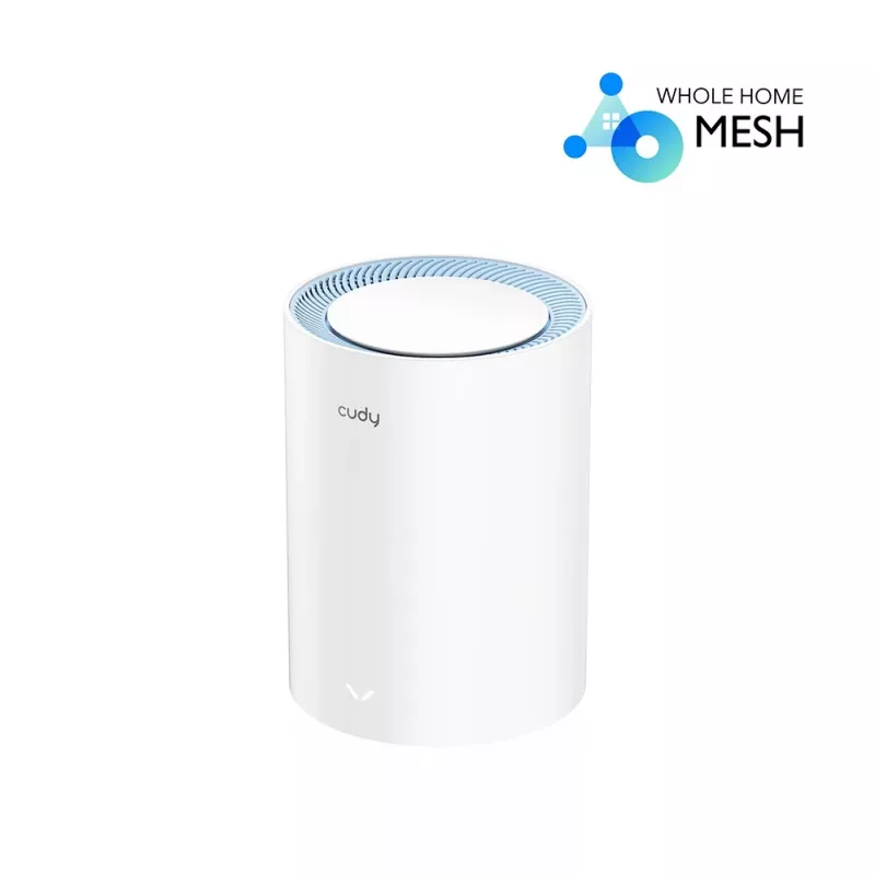 Mesh-System Cudy M1200 Dualband Wi-Fi 5 802.11ac Weiß