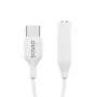 USB Typ 3.1 C (M) – Klinke 3,5mm (F) Audio-Adapter Weiß SAVIO AK-52