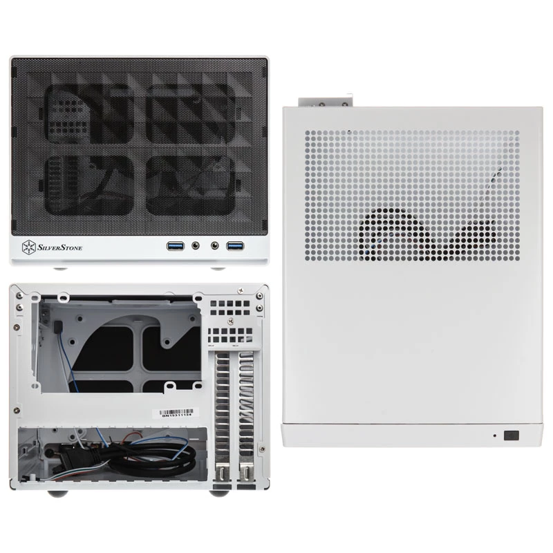 PC-Gehäuse Silverstone SG13 Mini Tower Schwarz