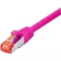 Tecline exertis Connect - Patchkabel - RJ-45 (M) auf RJ-45 (M) - 20 m - SSTP-Kabel - CAT 6 - Halogenfrei - Grau (71520P)