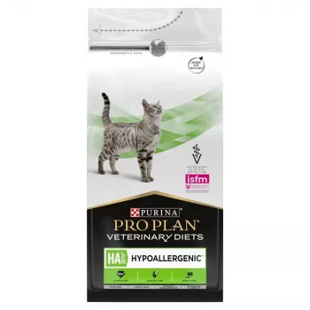 PURINA Pro Plan Veterinary Diets Feline HA St/Ox Hypoallergenes Trockenfutter für Katzen - 1,3 kg