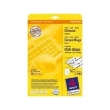 Selbstklebende A4-Druckeretiketten Avery Zweckform 4782 — 97 x 67,7 mm, 200 Etiketten (25 Blatt)