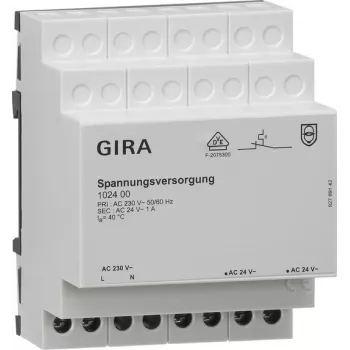 GIRA 102400 Versorgungsnetztransformator Grau (102400)
