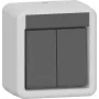 GIRA Wippschalter 310530 Serie WG AP gr (310530)