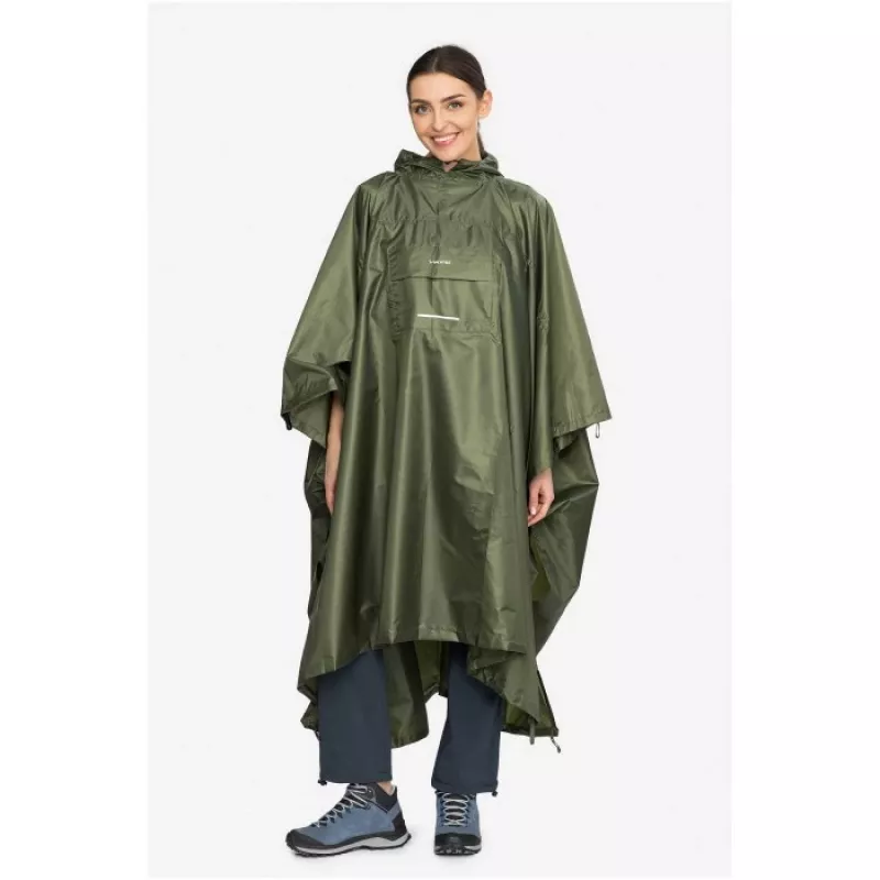 Erwachsenen-Regenponcho VIKING Vesper Backpack Grün UNI