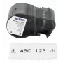 Brady, M5C-1500-595-WT-BK, Vinyl, Schwarz auf Weiß, 38,10 mm x 7,62 m, permanent, Endlos (170944)