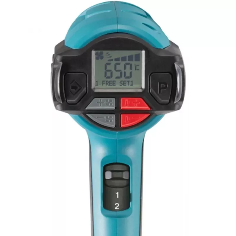 Makita HG6531CK Heißluftpistole 550 l/min 650 °C 2000 W Grün
