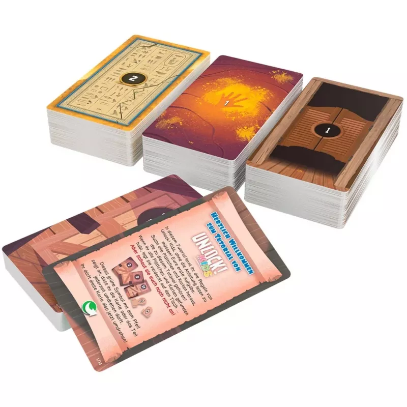 Unlock Kids - Geschichten aus der Vergangenheit, Kartenspiel