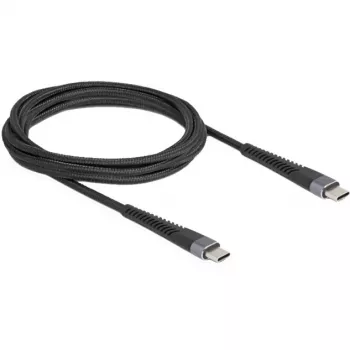 DeLOCK USB-Kabel USB 2.0 2m USB-C Schwarz 81125