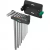 Wera 05022102001 Sechskantschlüssel-Set, L-Form, metrisch, 9-tlg.