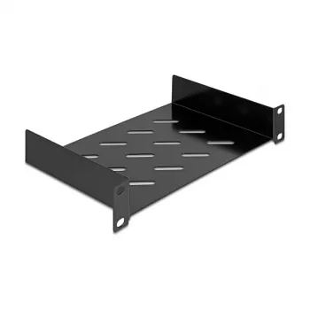 Zubehör- Regalfach DELOCK 67317 — SPCC-Stahl, schwarz, 1 Stk.