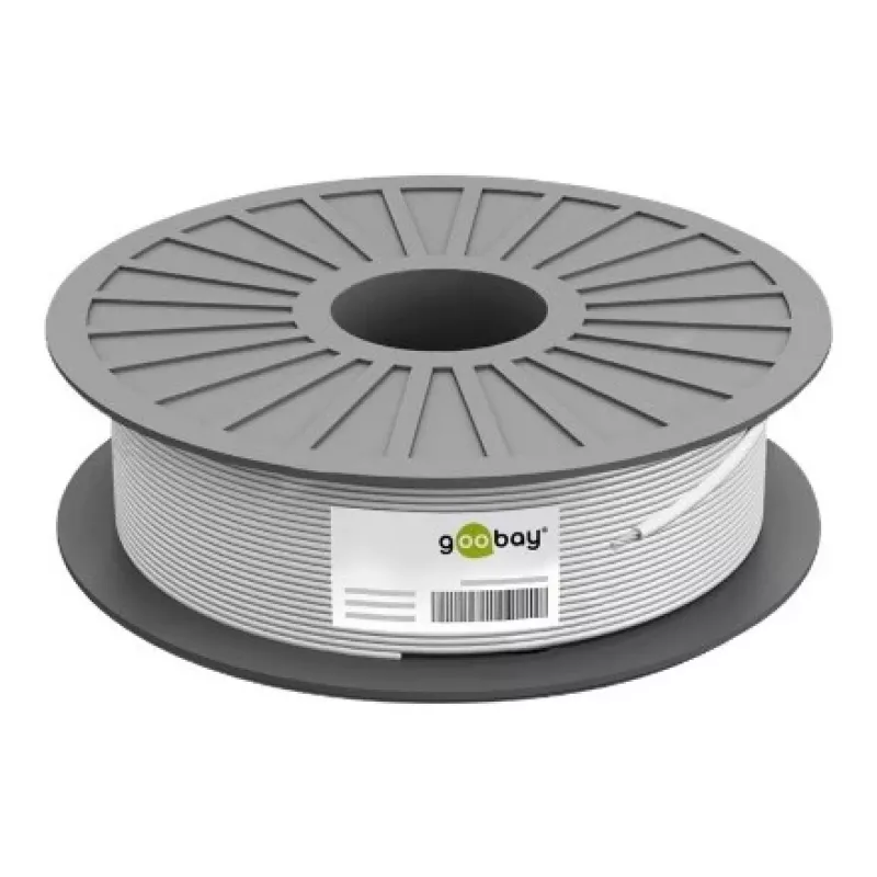 Netzwerkkabel Goobay CAT 6 U/UTP 100 m Schwarz