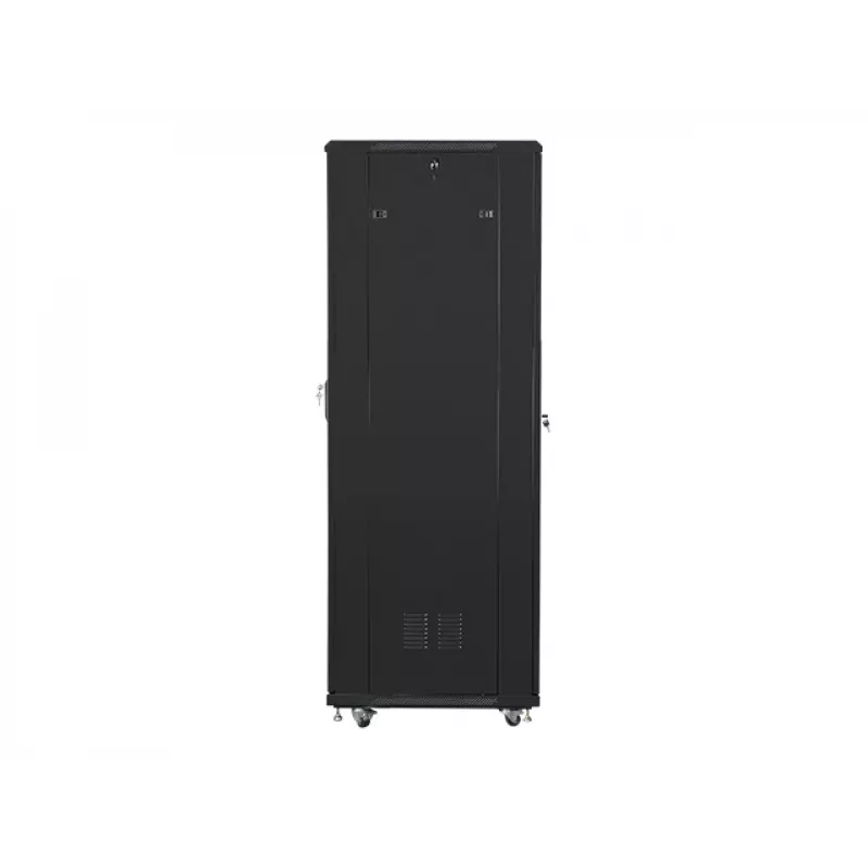 Lanberg FF01-6842-12B Rack-Schrank 42U Standschrank Schwarz