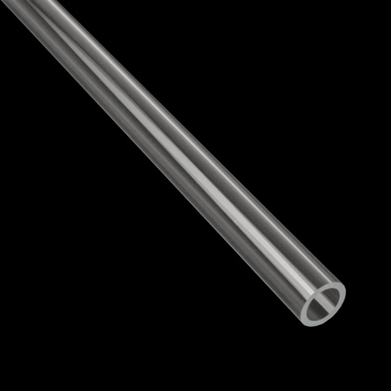 Starres PC-Wasserkühlungsrohr BitsPower Crystal Link 14/12 mm AD/ID – 500 mm transparent