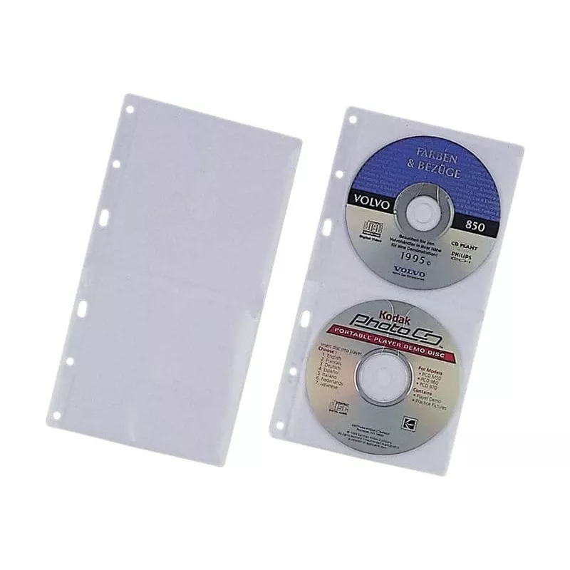 Sleeve-Tasche Durable 5203-19 2 Discs Transparent