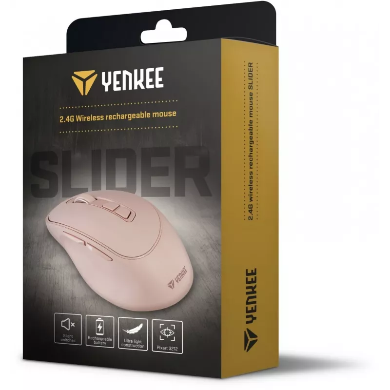 Kabellose Maus YENKEE YMS 2080PK SLIDER 2.4GHz