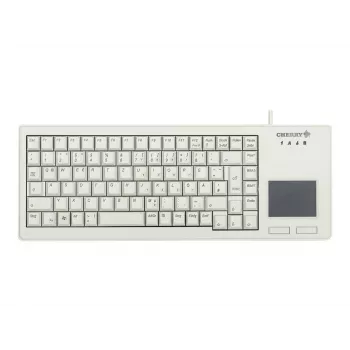 CHERRY XS Touchpad-Tastatur Universal USB QWERTZ Deutsch Grau