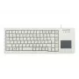 CHERRY XS Touchpad-Tastatur Universal USB QWERTZ Deutsch Grau