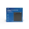 Externes schlank-DVD±RW-Laufwerk SAVIO AK-43, USB 2.0, schwarz, unterstützt CD-/DVD-Lesen/Schreiben (24x CD, 8x DVD)