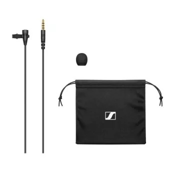 Lavalier-Mikrofon Sennheiser XS LAV MOBILE, ansteckbarer Kondensator, omnidirektional, 2 m Kabel, 3,5 mm, 50–18000 Hz, 19 g, schwarz