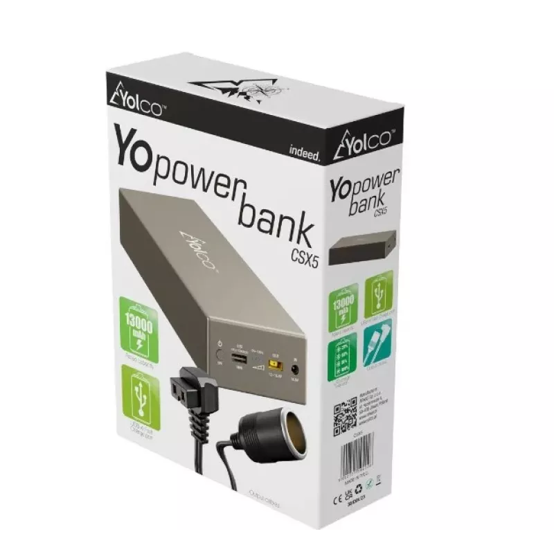 Tragbare Powerbank Yolco CSX5 — externe Batterie CSX5