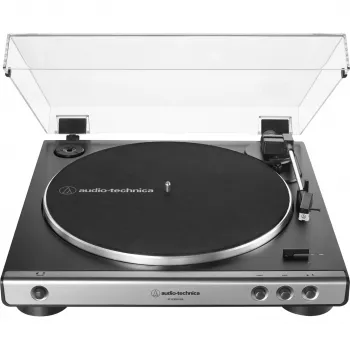 Audio Technica Unisex AT-LP60XUSB Vollautomatischer Riemenantrieb-Plattenspieler Analog & USB in Schwarz