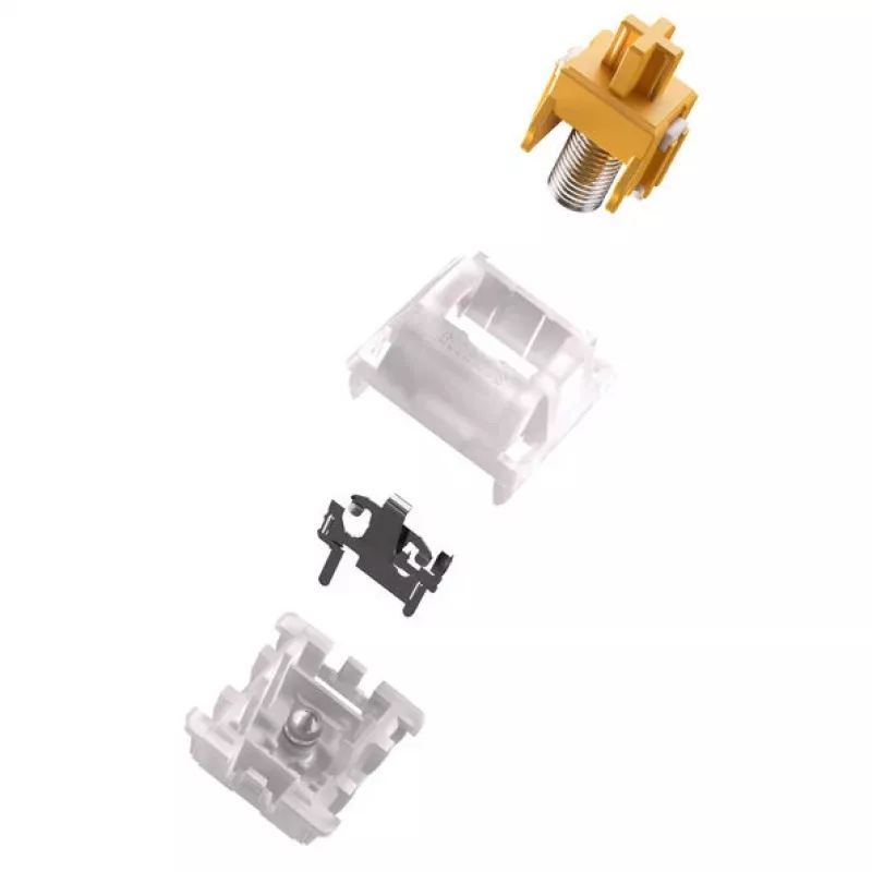 Mechanischer Schalter GLORIOUS Panda Silent 5-Pin taktil MX-Stem 50g vorgeschmiert 36 Stk.