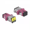 Glasfaser-Koppler DeLOCK 86891 SC Simplex Buchse auf SC Simplex Buchse Multimode Violett