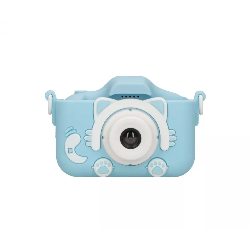 Digitale Kinderkamera Extralink H27 Single Blau — 1080P 30fps, 2,0 Zoll Bildschirm